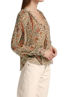 Veronica Beard Marion Paisley Silk Top 12 Veronica Beard Marion Paisley Silk Top -Veronica Beard shop unnamed file 2386