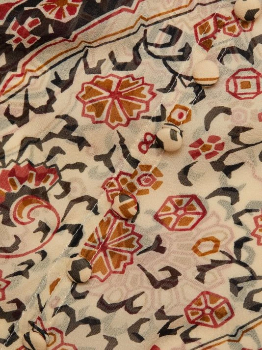 Veronica Beard Marion Paisley Silk Top 9 Veronica Beard Marion Paisley Silk Top - Image 7