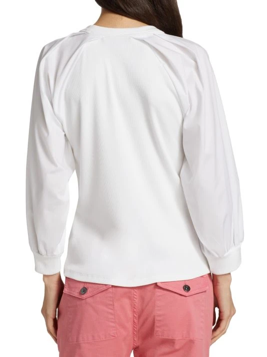 Veronica Beard Gibbson Cotton-Blend Top 7 Veronica Beard Gibbson Cotton-Blend Top - Image 5