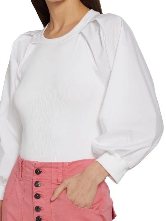 Veronica Beard Gibbson Cotton-Blend Top 8 Veronica Beard Gibbson Cotton-Blend Top - Image 6