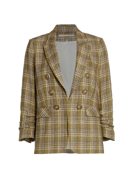 Veronica Beard Beacon Plaid Dickey Blazer 3 Veronica Beard Beacon Plaid Dickey Blazer