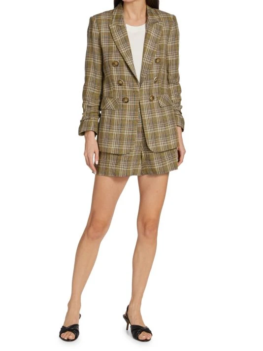 Veronica Beard Beacon Plaid Dickey Blazer 4 Veronica Beard Beacon Plaid Dickey Blazer - Image 2