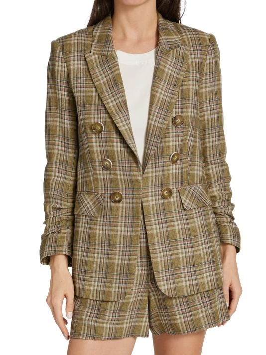 Veronica Beard Beacon Plaid Dickey Blazer 5 Veronica Beard Beacon Plaid Dickey Blazer - Image 3