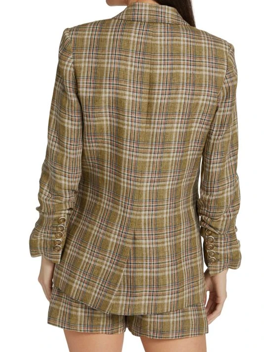 Veronica Beard Beacon Plaid Dickey Blazer 7 Veronica Beard Beacon Plaid Dickey Blazer - Image 5