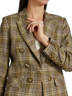 Veronica Beard Beacon Plaid Dickey Blazer 14 Veronica Beard Beacon Plaid Dickey Blazer -Veronica Beard shop unnamed file 2409