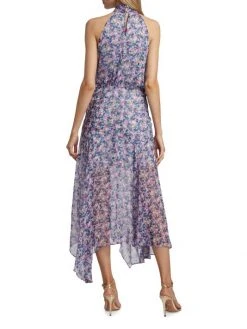 Veronica Beard Leia Silk Floral Midi-Dress -Veronica Beard shop unnamed file 241