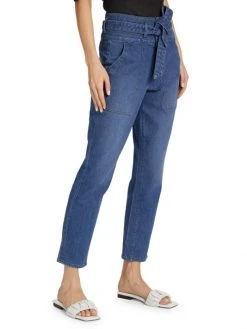 Veronica Beard Logan Belted Straight-Leg Jeans 12 Veronica Beard Logan Belted Straight-Leg Jeans -Veronica Beard shop unnamed file 2414