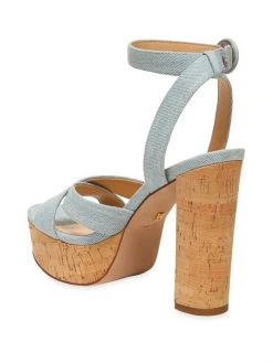 Veronica Beard Lalana Denim Strappy Platform Sandals -Veronica Beard shop unnamed file 2420