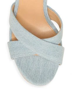 Veronica Beard Lalana Denim Strappy Platform Sandals -Veronica Beard shop unnamed file 2421