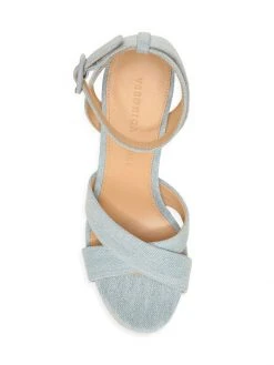 Veronica Beard Lalana Denim Strappy Platform Sandals -Veronica Beard shop unnamed file 2422