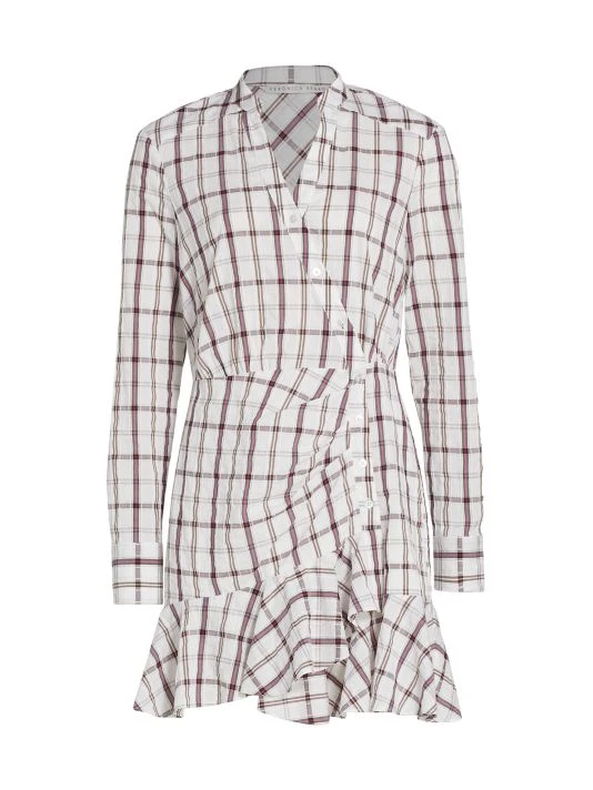 Veronica Beard Sherry Button-Front Minidress 3 Veronica Beard Sherry Button-Front Minidress