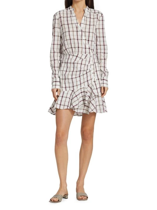 Veronica Beard Sherry Button-Front Minidress 4 Veronica Beard Sherry Button-Front Minidress - Image 2