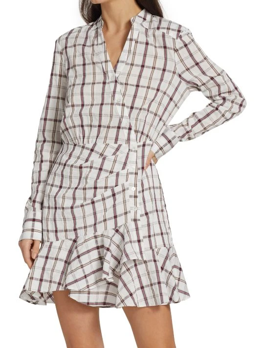 Veronica Beard Sherry Button-Front Minidress 5 Veronica Beard Sherry Button-Front Minidress - Image 3