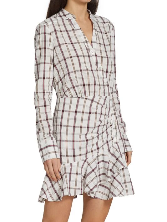 Veronica Beard Sherry Button-Front Minidress 6 Veronica Beard Sherry Button-Front Minidress - Image 4