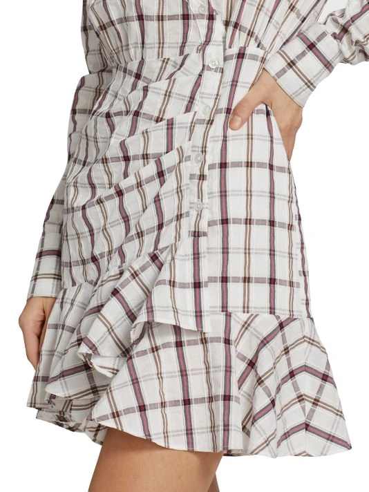 Veronica Beard Sherry Button-Front Minidress 8 Veronica Beard Sherry Button-Front Minidress - Image 6