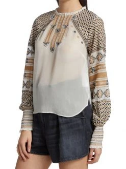 Veronica Beard Isabella Blouse -Veronica Beard shop unnamed file 2465