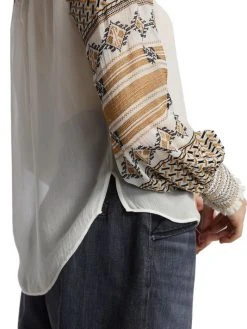 Veronica Beard Isabella Blouse -Veronica Beard shop unnamed file 2467