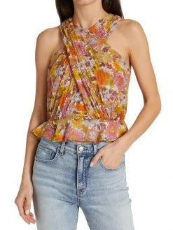 Veronica Beard Kailani Floral Peplum Tank 11 Veronica Beard Kailani Floral Peplum Tank -Veronica Beard shop unnamed file 2478