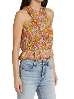 Veronica Beard Kailani Floral Peplum Tank 12 Veronica Beard Kailani Floral Peplum Tank -Veronica Beard shop unnamed file 2479