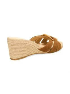 Veronica Beard Ivy Suede & Raffia Wedge Sandals Hazelwood -Veronica Beard shop unnamed file 2500
