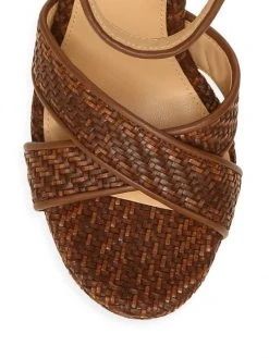 Veronica Beard Lalana Woven Leather Strappy Platform Sandals -Veronica Beard shop unnamed file 2508