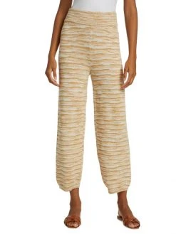 Veronica Beard Len Space-Dyed Knit Pants -Veronica Beard shop unnamed file 2530