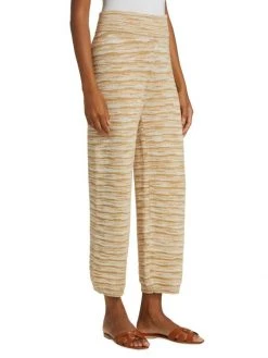 Veronica Beard Len Space-Dyed Knit Pants -Veronica Beard shop unnamed file 2531