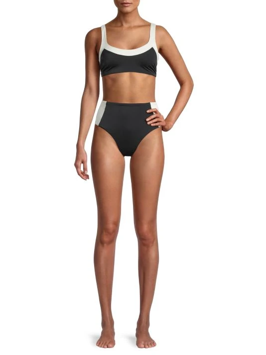 Veronica Beard Adelia Colorblock Bikini Top 4 Veronica Beard Adelia Colorblock Bikini Top - Image 2