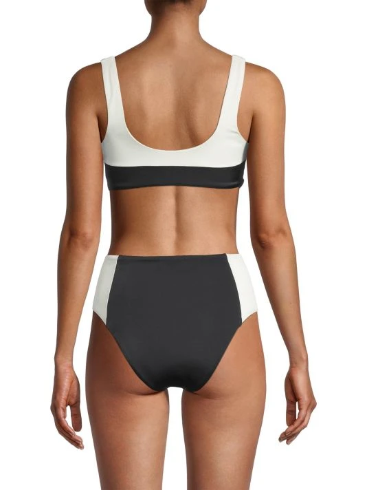 Veronica Beard Adelia Colorblock Bikini Top 6 Veronica Beard Adelia Colorblock Bikini Top - Image 4