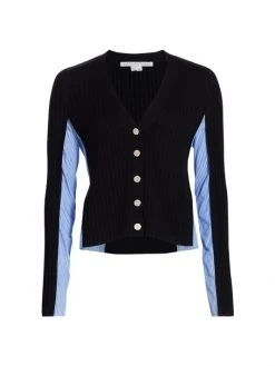 Veronica Beard Dalya Wool Cardigan