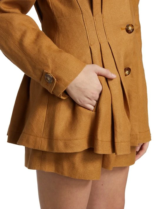 Veronica Beard Brio Linen Jacket 8 Veronica Beard Brio Linen Jacket - Image 6