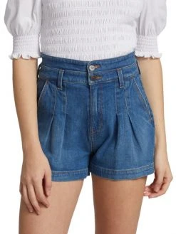 Veronica Beard Jaylen Denim Shorts -Veronica Beard shop unnamed file 260