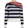 Veronica Beard Sheradin Striped Sweater -Veronica Beard shop unnamed file 2607