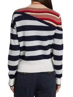Veronica Beard Sheradin Striped Sweater -Veronica Beard shop unnamed file 2611