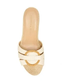 Veronica Beard Ivy Suede & Raffia Wedge Sandals -Veronica Beard shop unnamed file 2625