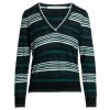 Veronica Beard Rosalin Striped V-Neck Sweater 1 Veronica Beard Rosalin Striped V-Neck Sweater -Veronica Beard shop unnamed file 2640