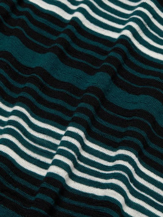 Veronica Beard Rosalin Striped V-Neck Sweater 9 Veronica Beard Rosalin Striped V-Neck Sweater - Image 7