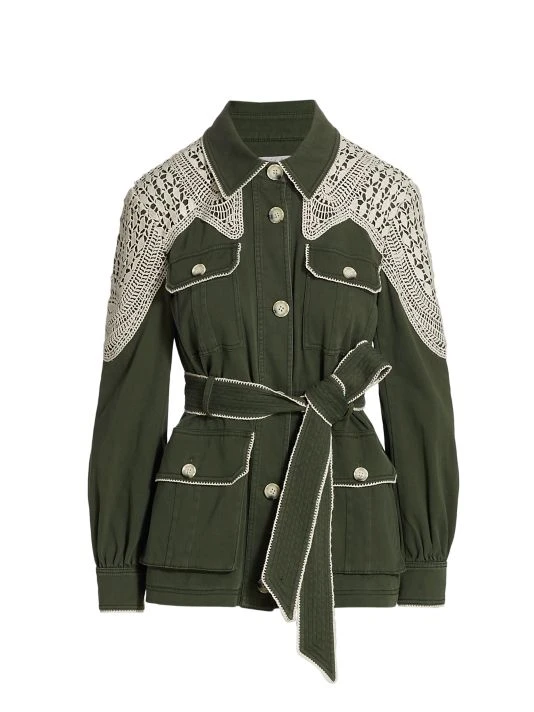 Veronica Beard Vanna Woven Canvas Jacket 3 Veronica Beard Vanna Woven Canvas Jacket