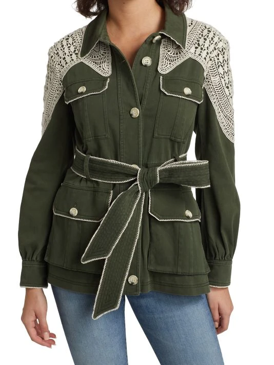 Veronica Beard Vanna Woven Canvas Jacket 5 Veronica Beard Vanna Woven Canvas Jacket - Image 3