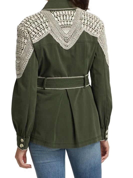 Veronica Beard Vanna Woven Canvas Jacket 7 Veronica Beard Vanna Woven Canvas Jacket - Image 5