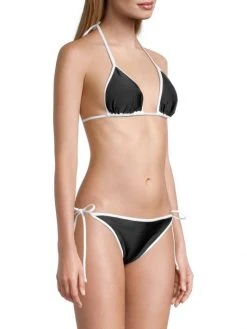 Veronica Beard Cala Contrast-Trim Triangle Bikini Top 5 Veronica Beard Cala Contrast-Trim Triangle Bikini Top -Veronica Beard shop unnamed file 268