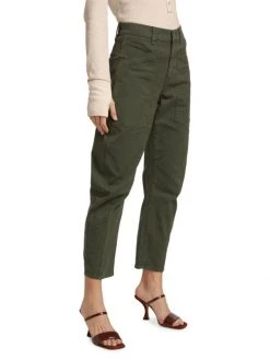 Veronica Beard Charlie High-Rise Stretch Barrel-Leg Jeans -Veronica Beard shop unnamed file 2700