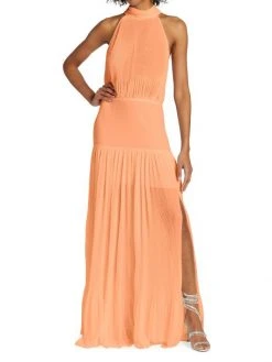 Veronica Beard Lilliana Banded Waist Maxi Dress White -Veronica Beard shop unnamed file 2705