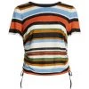 Veronica Beard Tazi Striped Linen T-Shirt -Veronica Beard shop unnamed file 2738