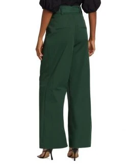 Veronica Beard Maliyah Pleated-Front Straight Pants -Veronica Beard shop unnamed file 2749