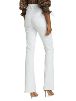 Veronica Beard Giselle High-Rise Flare Jeans -Veronica Beard shop unnamed file 2756