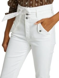 Veronica Beard Giselle High-Rise Flare Jeans -Veronica Beard shop unnamed file 2757