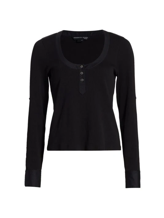 Veronica Beard Mckenna Henley Top 3 Veronica Beard Mckenna Henley Top
