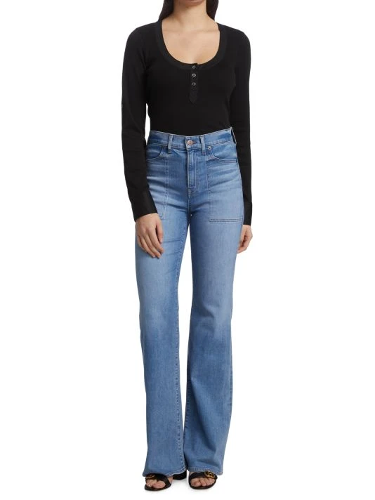 Veronica Beard Mckenna Henley Top 4 Veronica Beard Mckenna Henley Top - Image 2