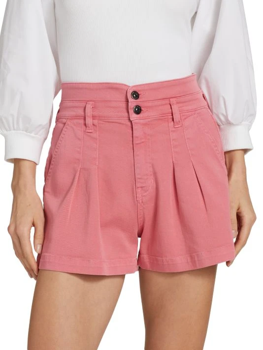 Veronica Beard Jaylen Pleated Denim Shorts 5 Veronica Beard Jaylen Pleated Denim Shorts - Image 3